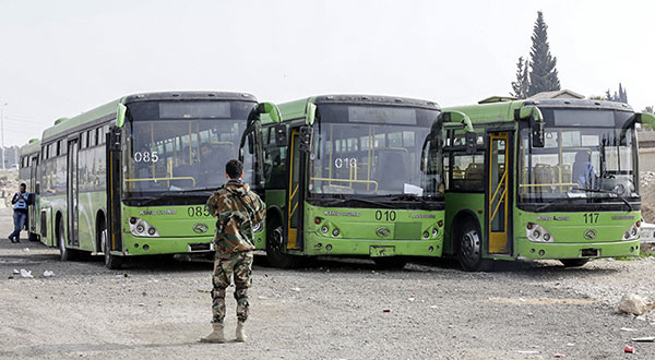 6k+ Militants, Family Members Evacuated from Syria's Eastern Ghouta 6k+ Militants, Family Members Evacuated from Syria’s Eastern Ghouta
